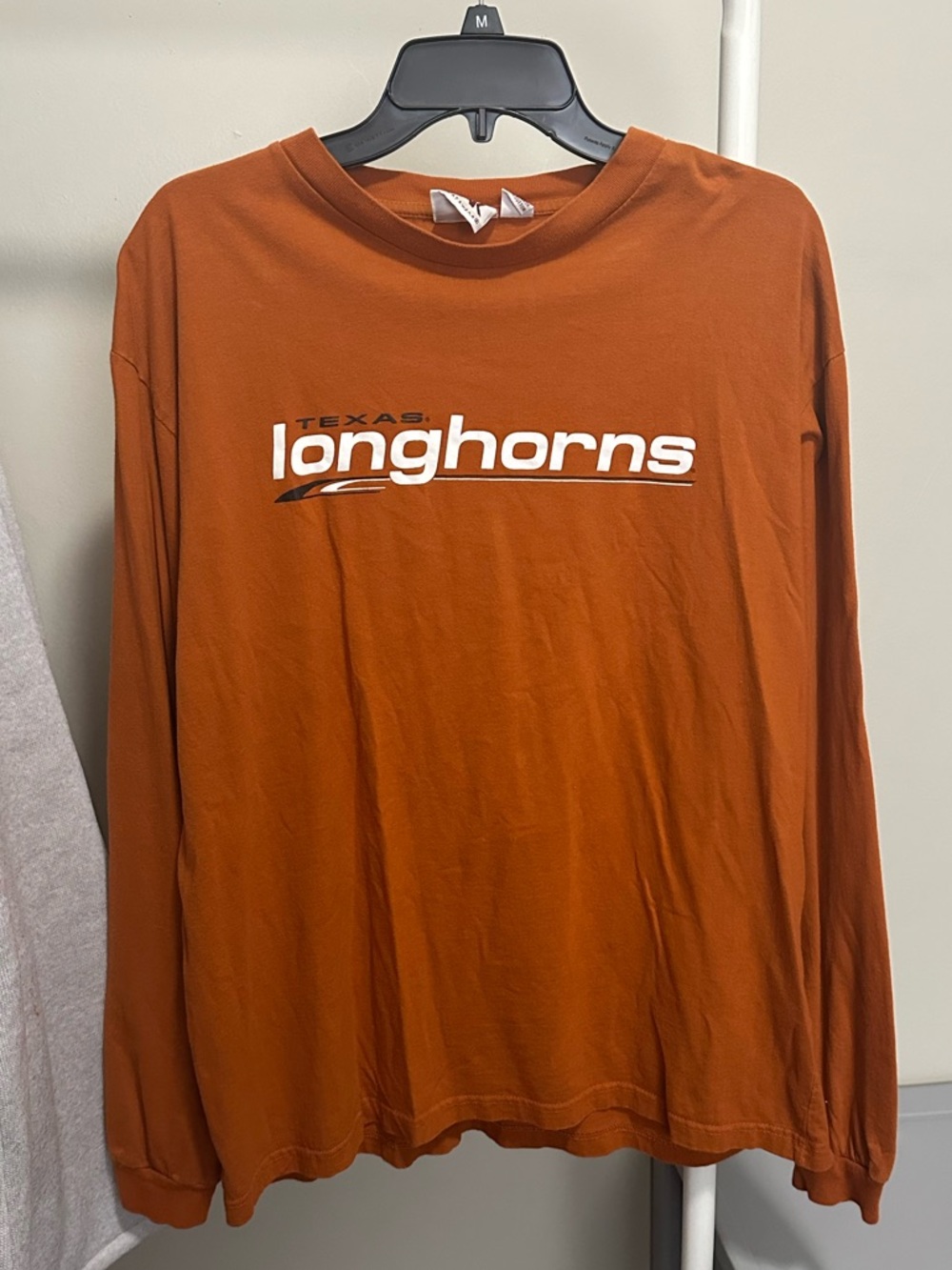 Red Oak Texas Longhorns Longsleeve Crewneck Shirt Size XL